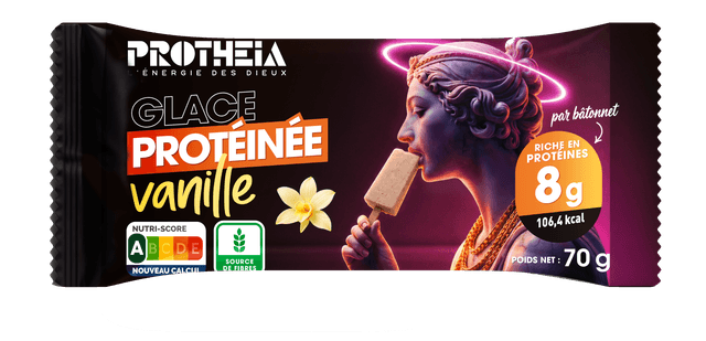 Packaging PROTHEÏA Glace Protéinée Vanille